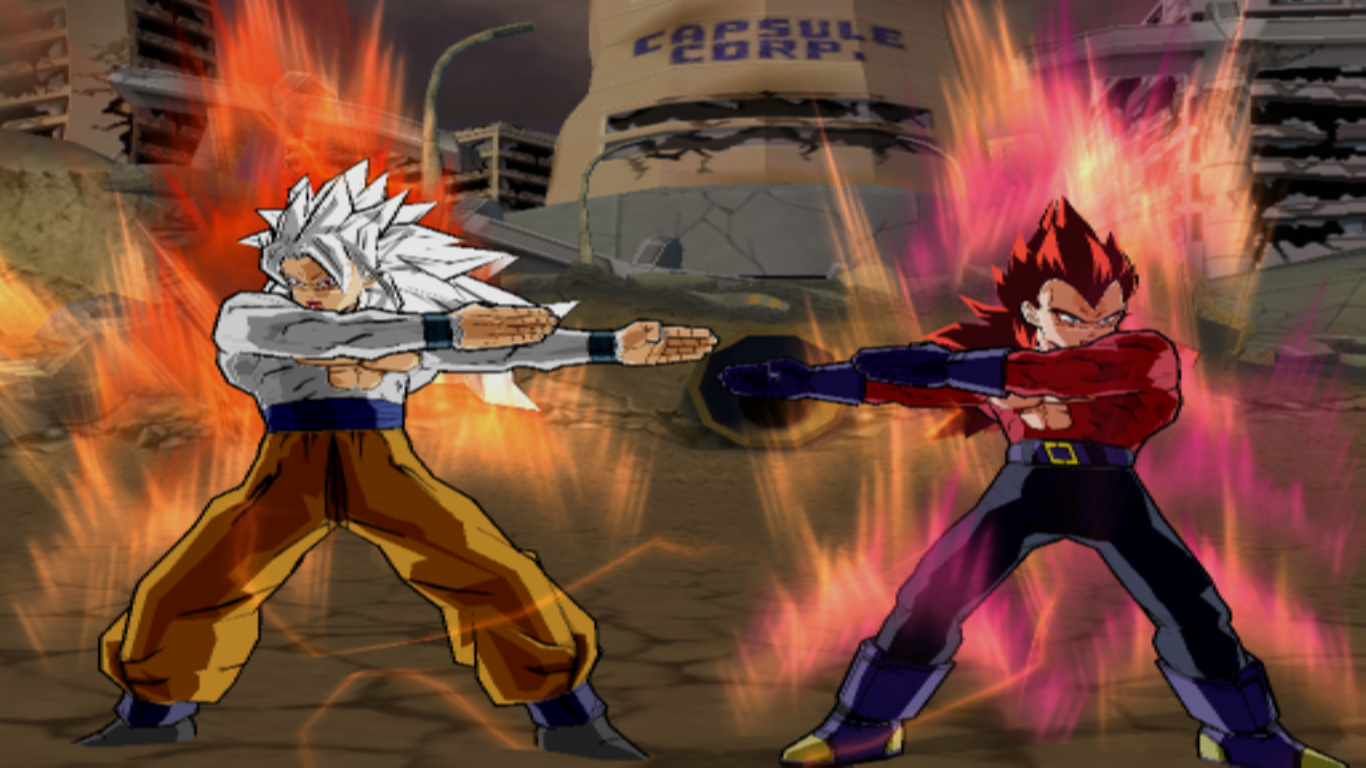 Goku SSJ5 and Vegeta SSJ4 Limit Breaker Fusion by DanteAce69 on DeviantArt