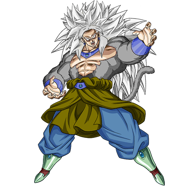 Broly ssj 5 by DatRealismWolf -- Fur Affinity [dot] net