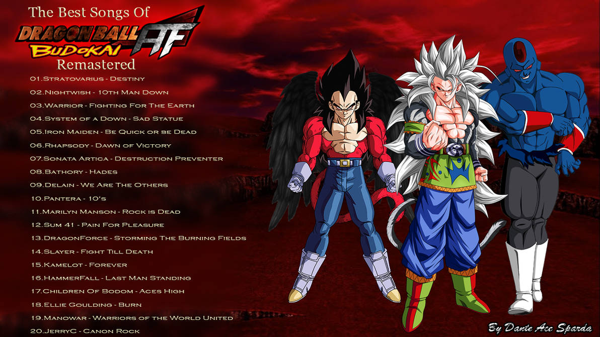 Dragon Ball AF Budokai Remastered Songs Cover by DanteAce69 on DeviantArt