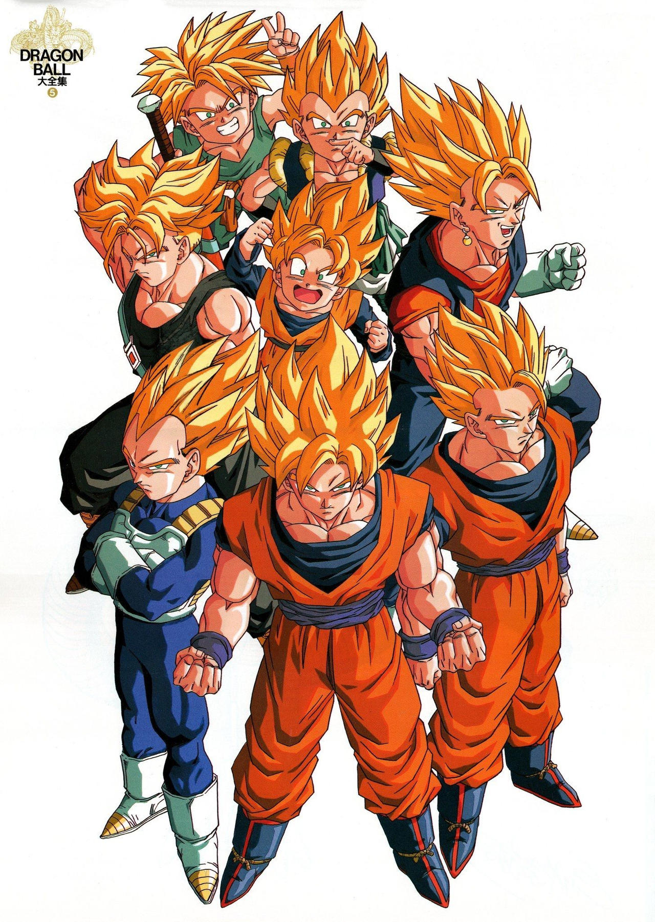 Sento Sayians Dragon ball Z all Saiyans by DanteAce69 on DeviantArt