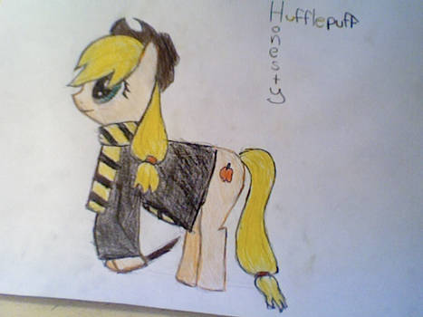 Applejack the Hufflepuff