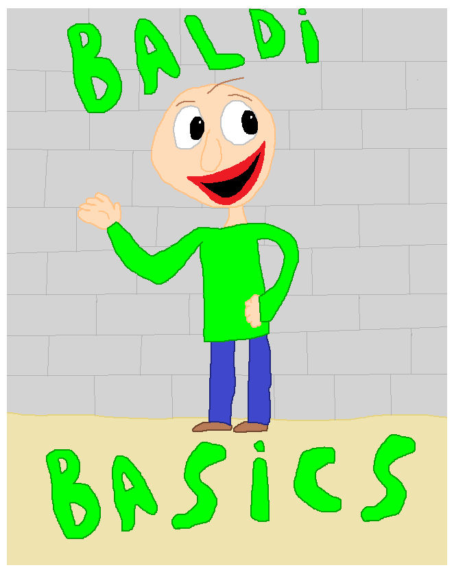 Baldi poster by fnaftoons-gamer on DeviantArt