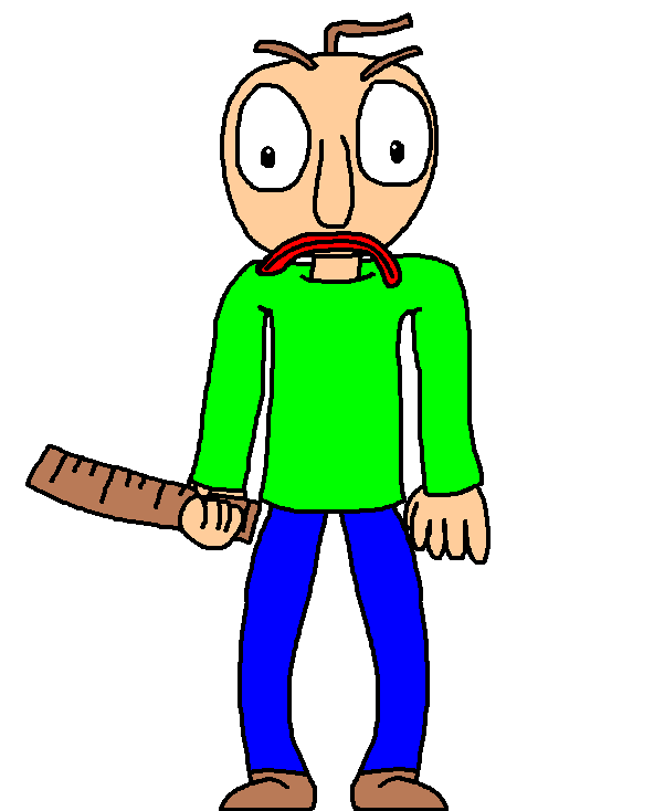 Baldi angry by ToonsTheGamerYT on DeviantArt