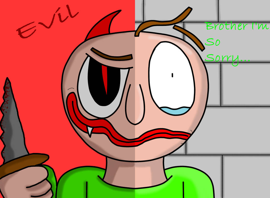 Divided Baldi Baldi's Mixed Feelings by fnaftoons-gamer on DeviantArt