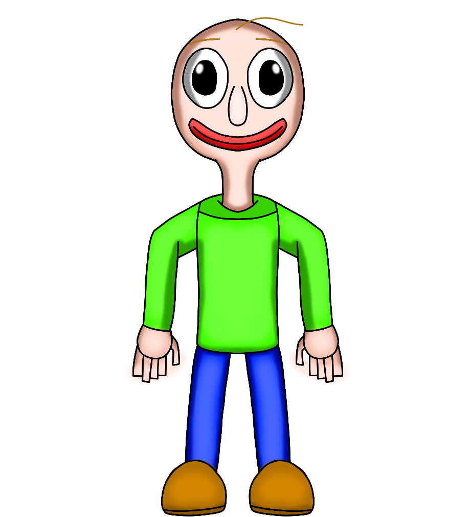 Almost all of the baldi's basics characters - Drawception