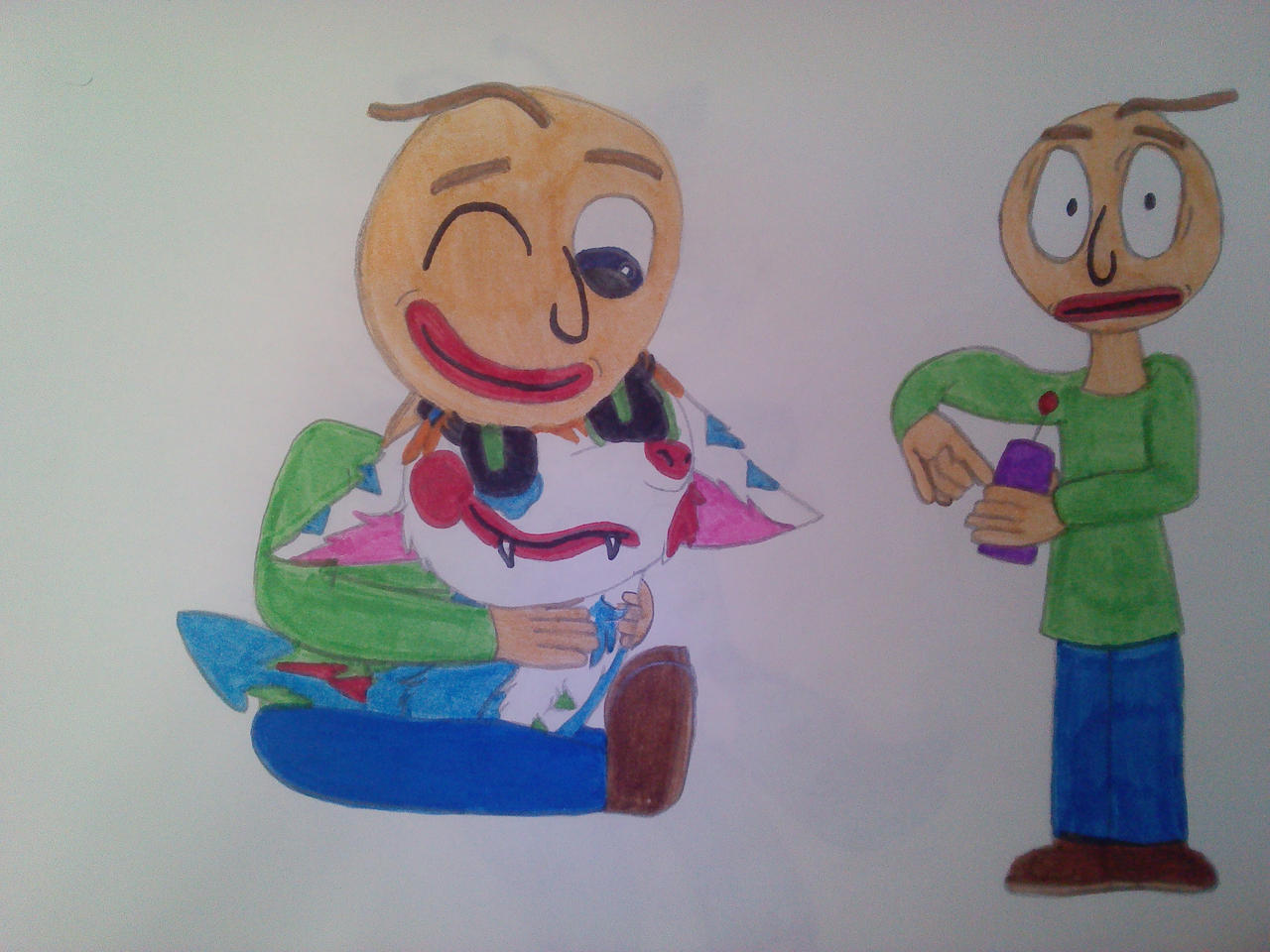 Some Baldi drawings by ToonsTheGamerYT on DeviantArt