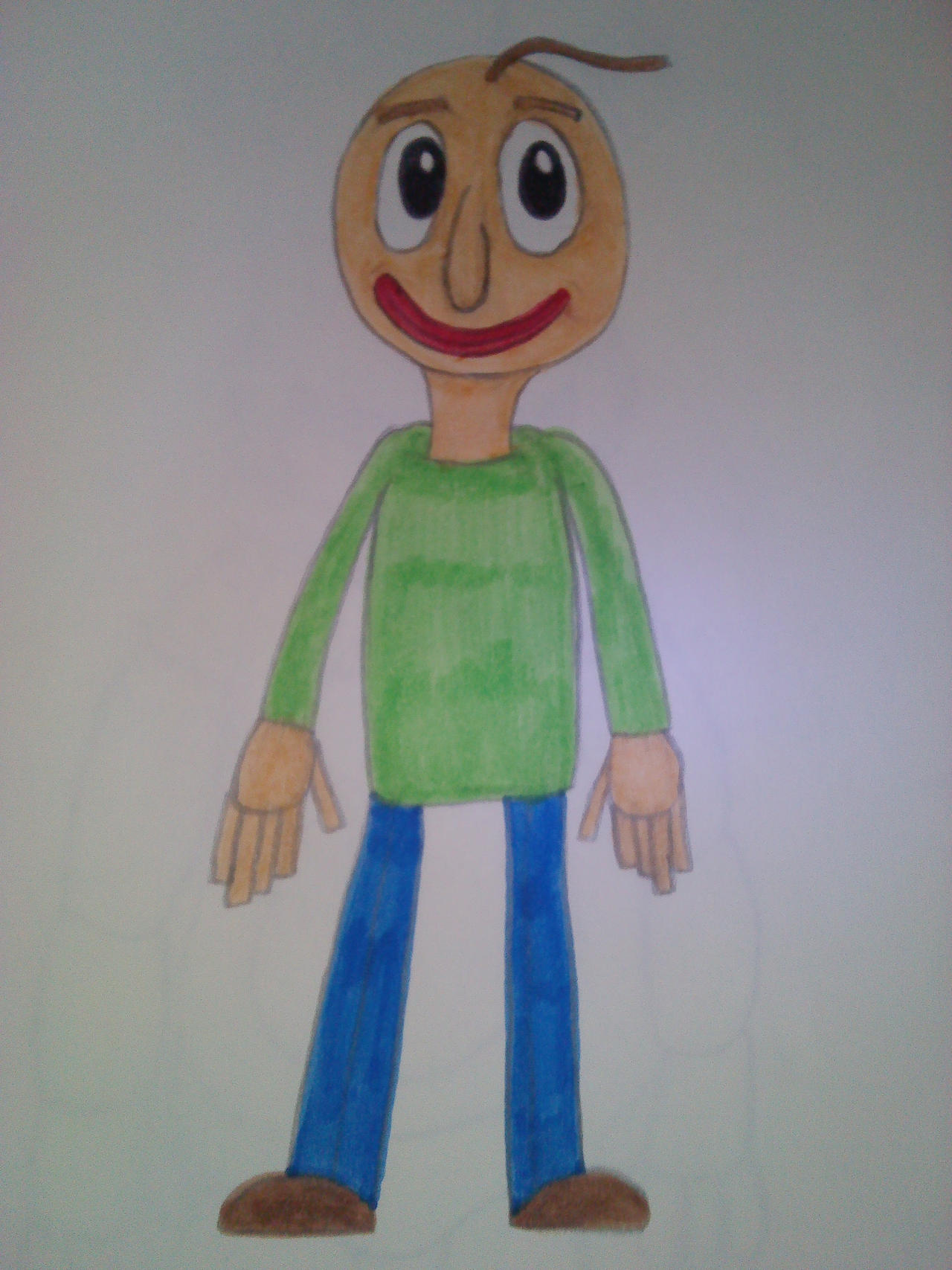 Baldi Drawing by ToonsTheGamerYT on DeviantArt