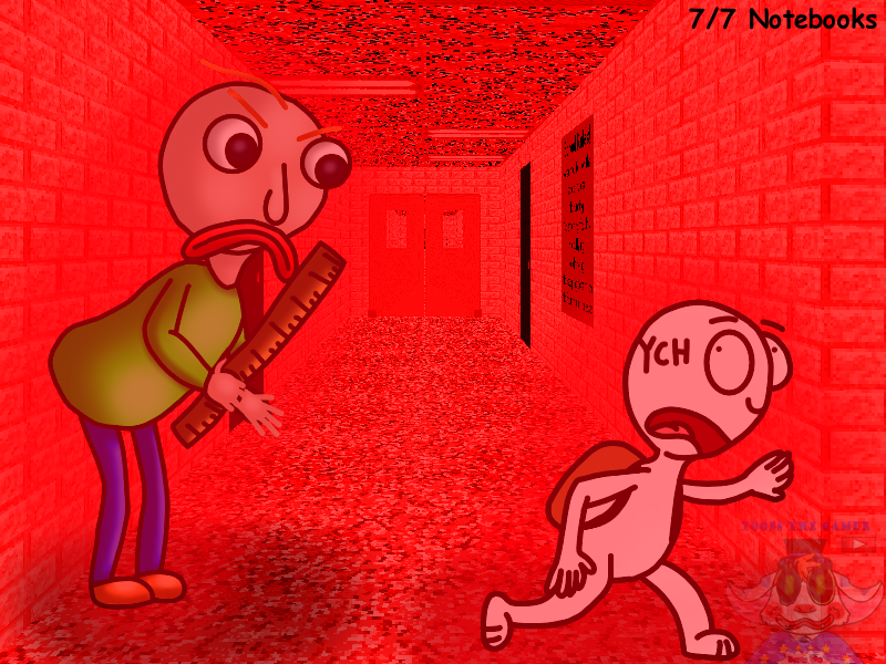 Self insert F2u Baldi Base 7 SLAP by ToonsTheGamerYT on DeviantArt