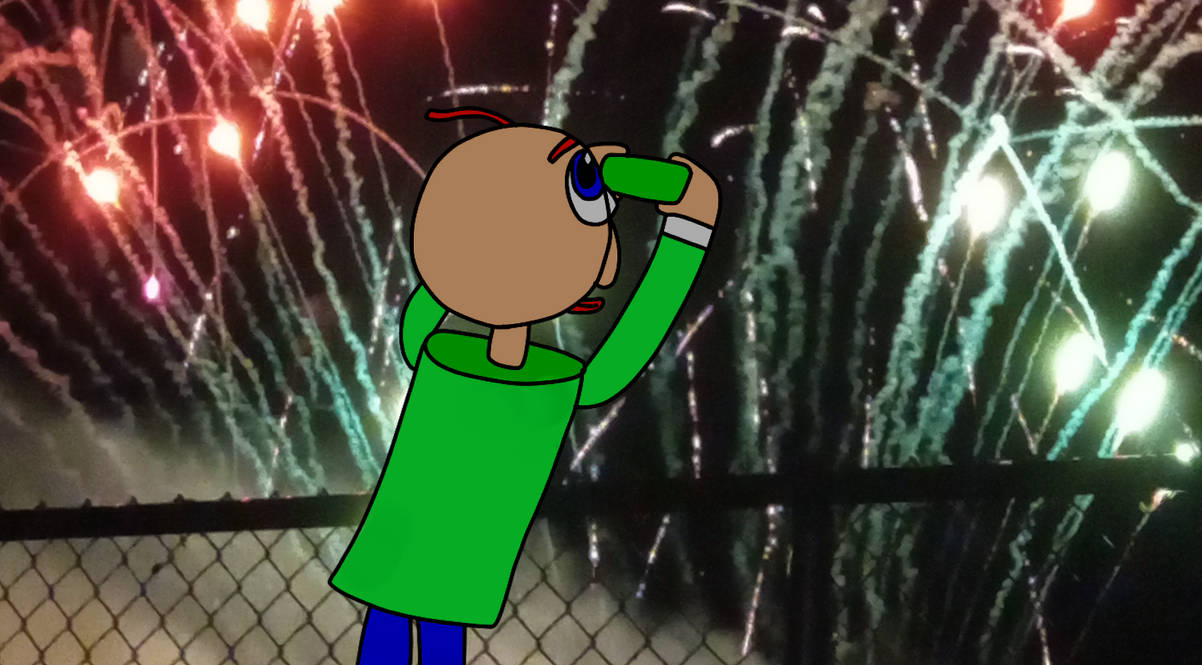 Eventmachine Baldi Baldi Recording Fireworks ^ ^ by ToonsTheGamerYT on DeviantArt