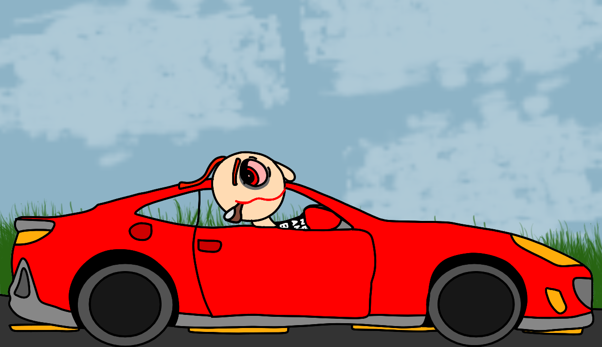 Wallpaper Raldi Raldi Just Chillin in his Fancy New Car... by ToonsTheGamerYT on DeviantArt