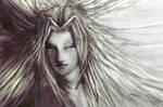 Sleeping Sephiroth by sunnyday81