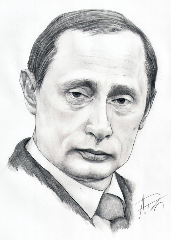 Vladimir Putin Portrait by Skimbleshanks2 on DeviantArt