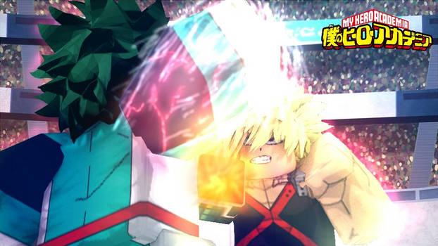 deku vs kacchan (Roblox gfx)