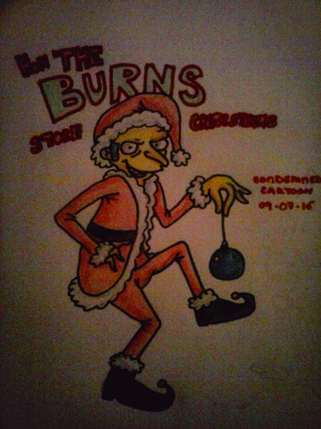How the Burns Stole Christmas