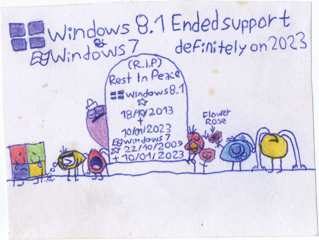 R.I.P Windows 7 and Windows 8.1 ,U-U, by microdeviant1 on DeviantArt