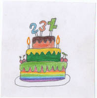 23 anniversary of DeviantArt in Birthday Cake!