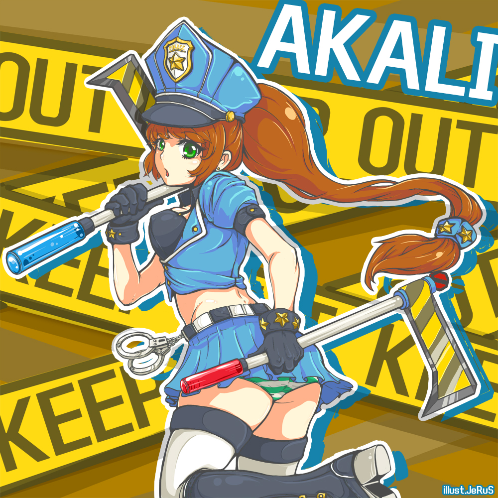 [LOL] officer Akali