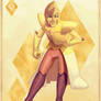 Yellow Diamond Card