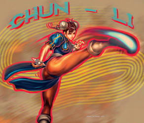 Chun-Li Fan art