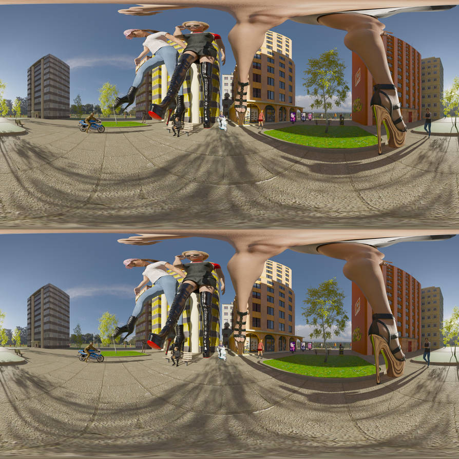 Deviantart 360 Giantesses in Another World 042 vr 360 by KrazyKara666 on DeviantArt