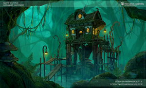 Swamp Cottage 3D