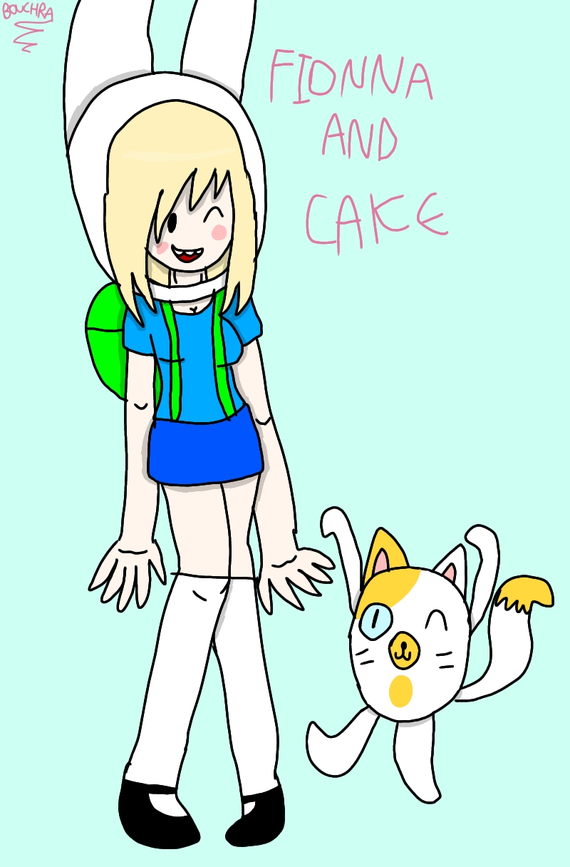 Fionna and cake fanart