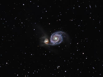 M51 - Whirlpool Galaxy Composite