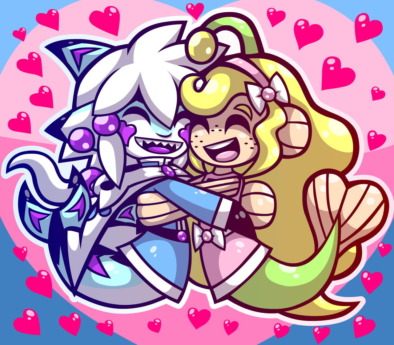 Fish Hug by 0FrazilMyDrasilEX on DeviantArt