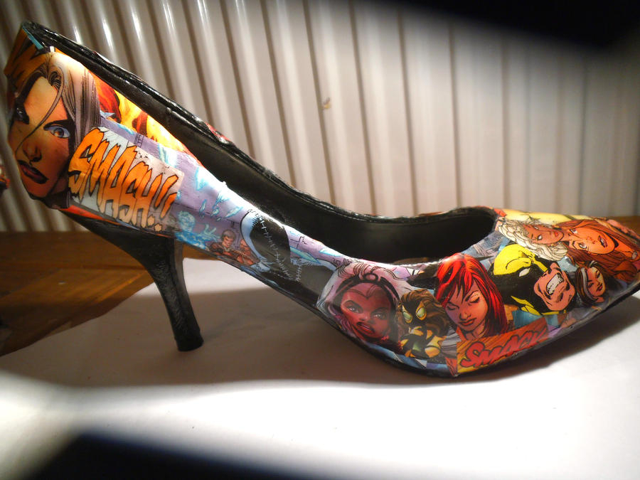 Super hero shoes by Animalcrackers73 on DeviantArt