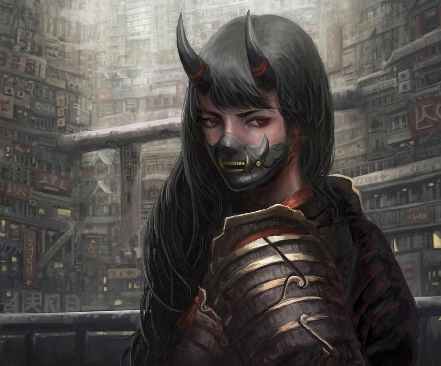 Undercity Samurai by Axeilden on DeviantArt