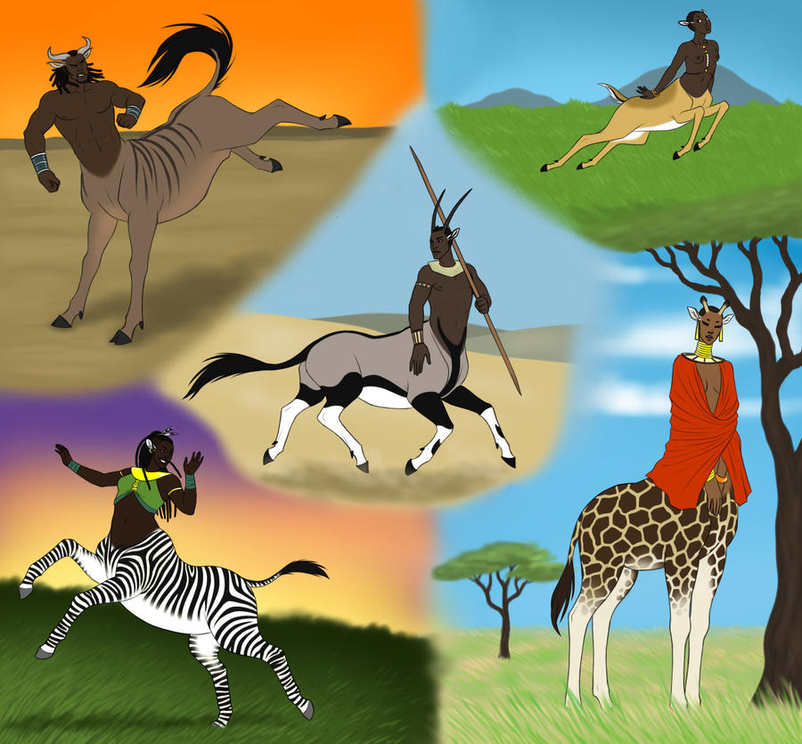 Centaur Like Races Centaur Breeds by haodan on DeviantArt