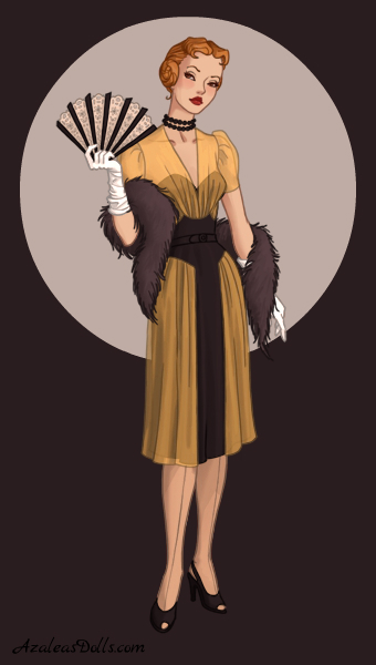 40s Fashion (dress up game) by AzaleasDolls on DeviantArt