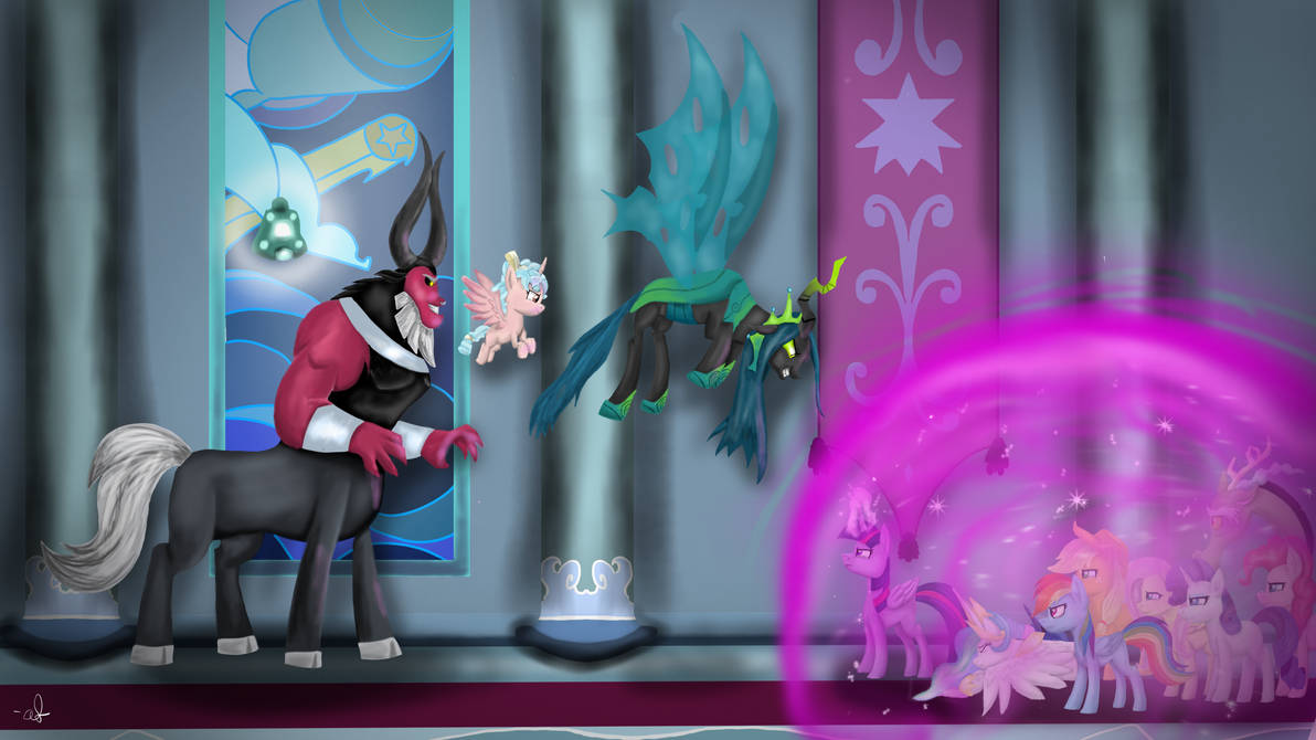Mlp Retcon Deviantart The Ending of The End (MLP Redraw) by pegiwolf12 on DeviantArt
