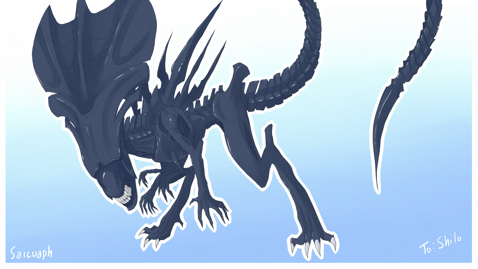 Xenomorph Queen By Saicuaph On DeviantArt xenomorph-queen-by-saicuaph-on-deviantart