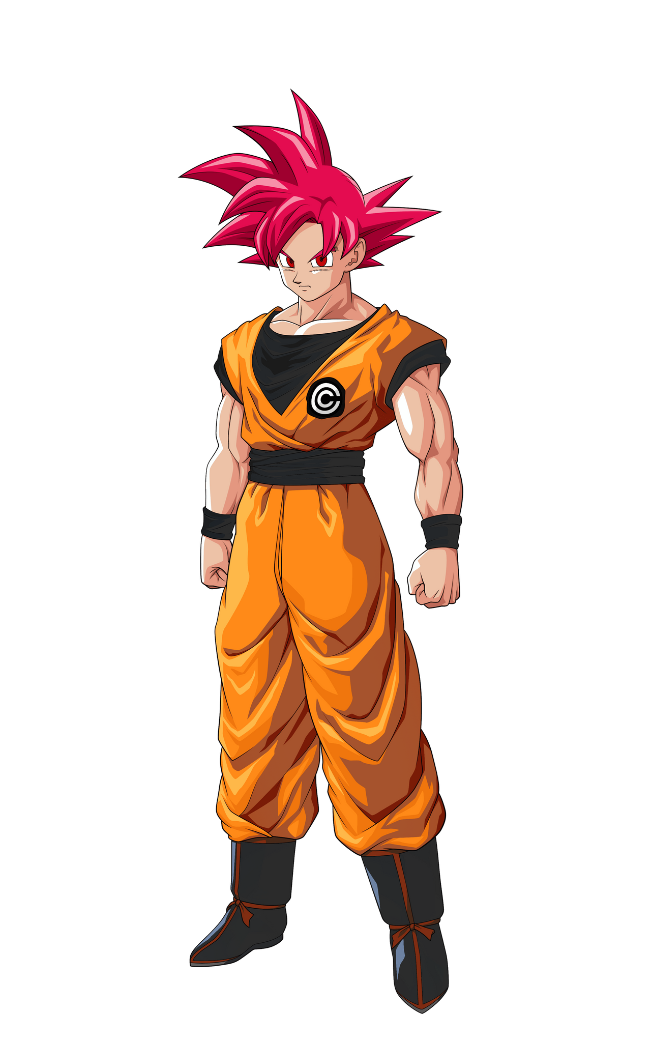 Goku Big Bang Mission Super Saiyan God by yutori837 on DeviantArt