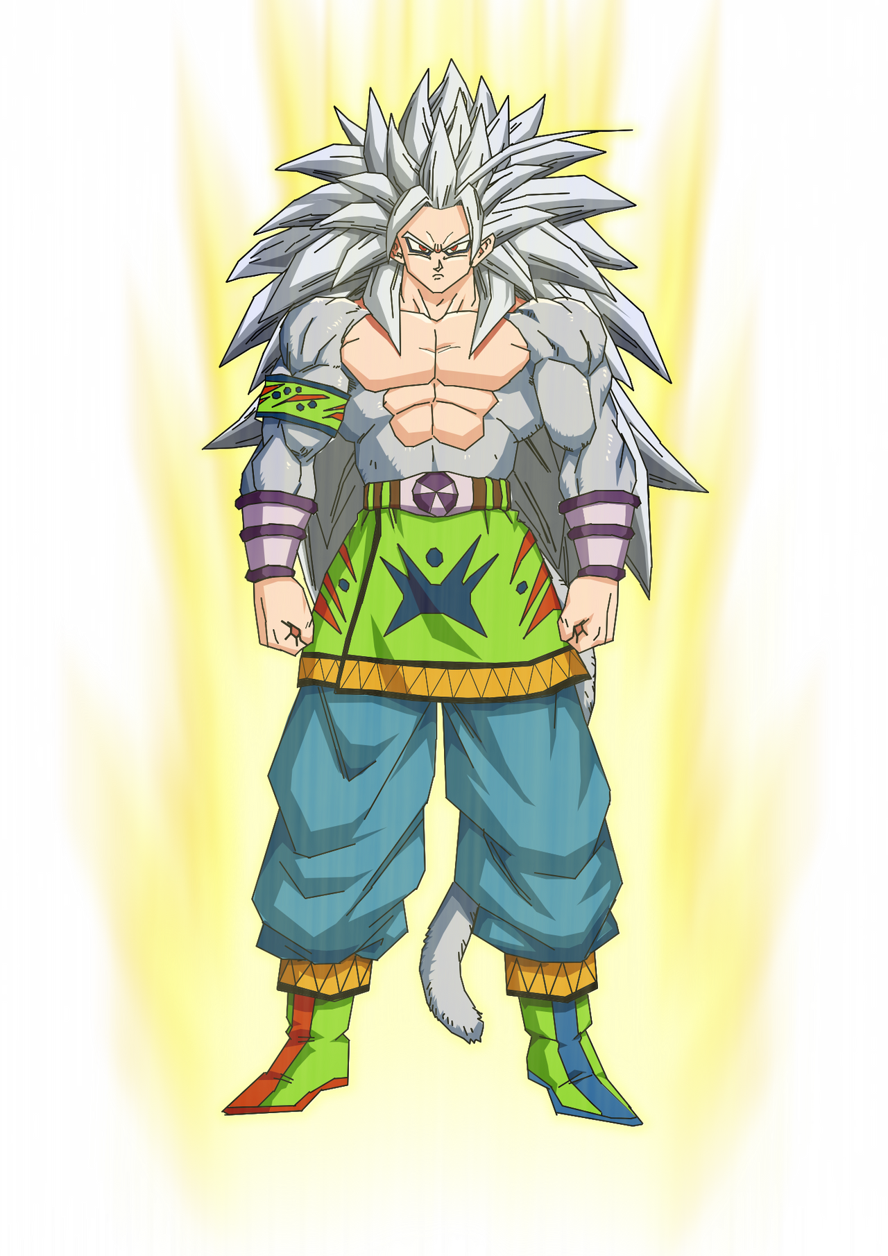 Goku SSJ5 Super Saiyan 5 by BrandonKuhn24469 on DeviantArt