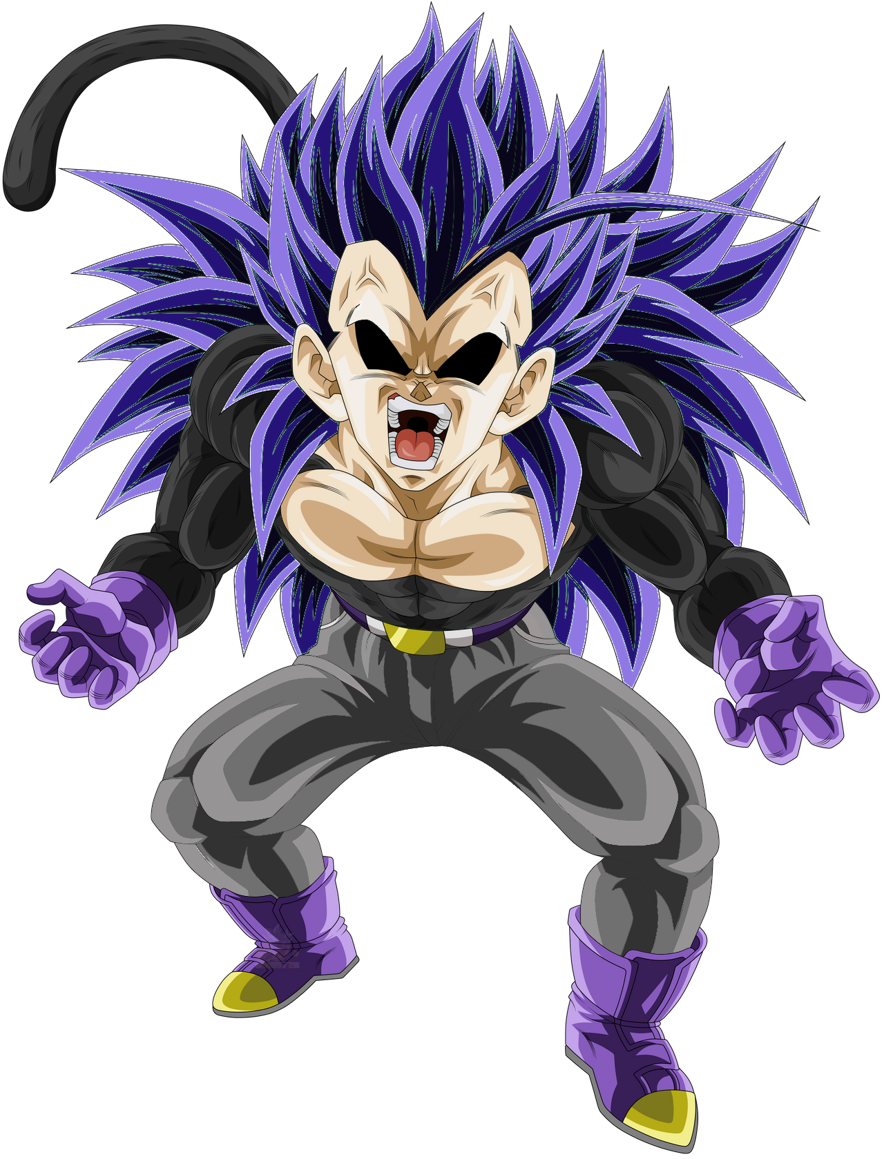 VEGETA SUPER SAIYAJIN 20k by yutori837 on DeviantArt