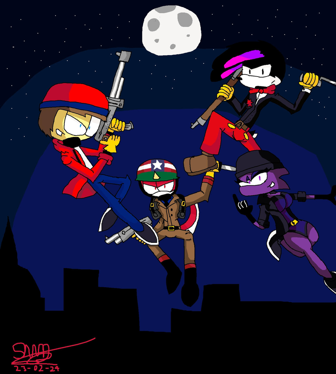 2009 Deviantart Quick Drawing by santoz2009 on DeviantArt