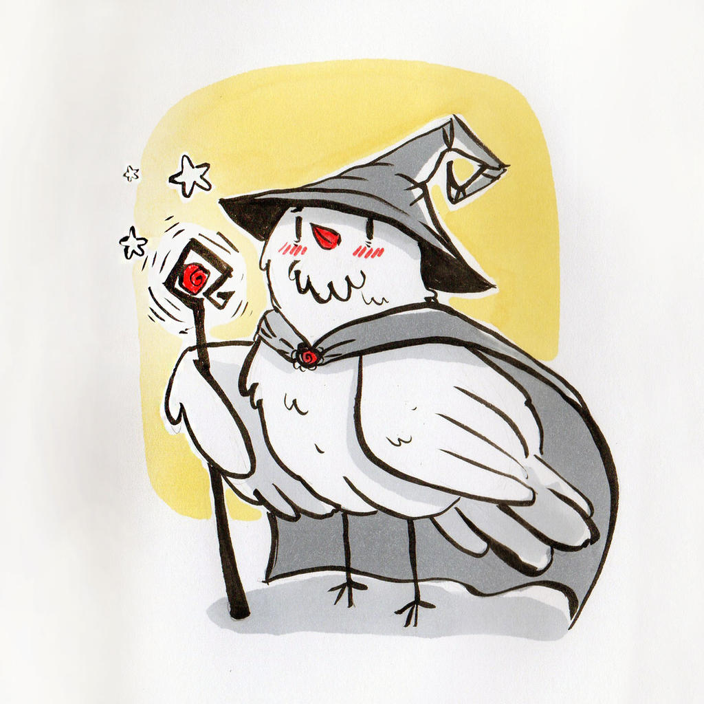 Winged Insect Wizard Wizard bird by Yodeki on DeviantArt