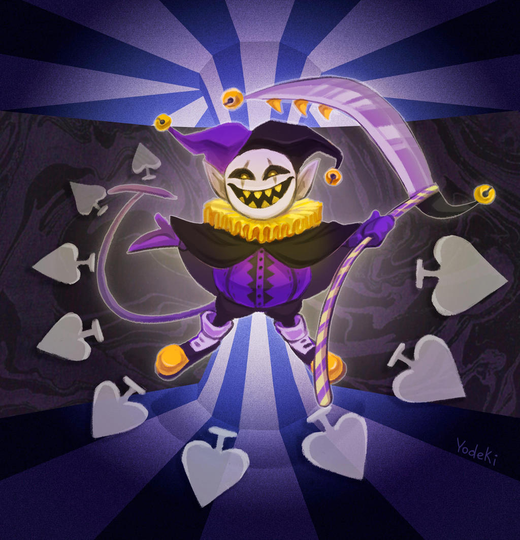 Jevil by Yodeki on DeviantArt
