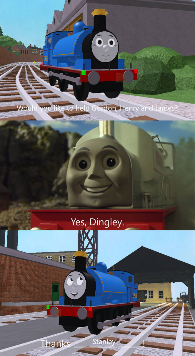 Stanley says yes to Dingley by TopGearandTintin2002 on DeviantArt