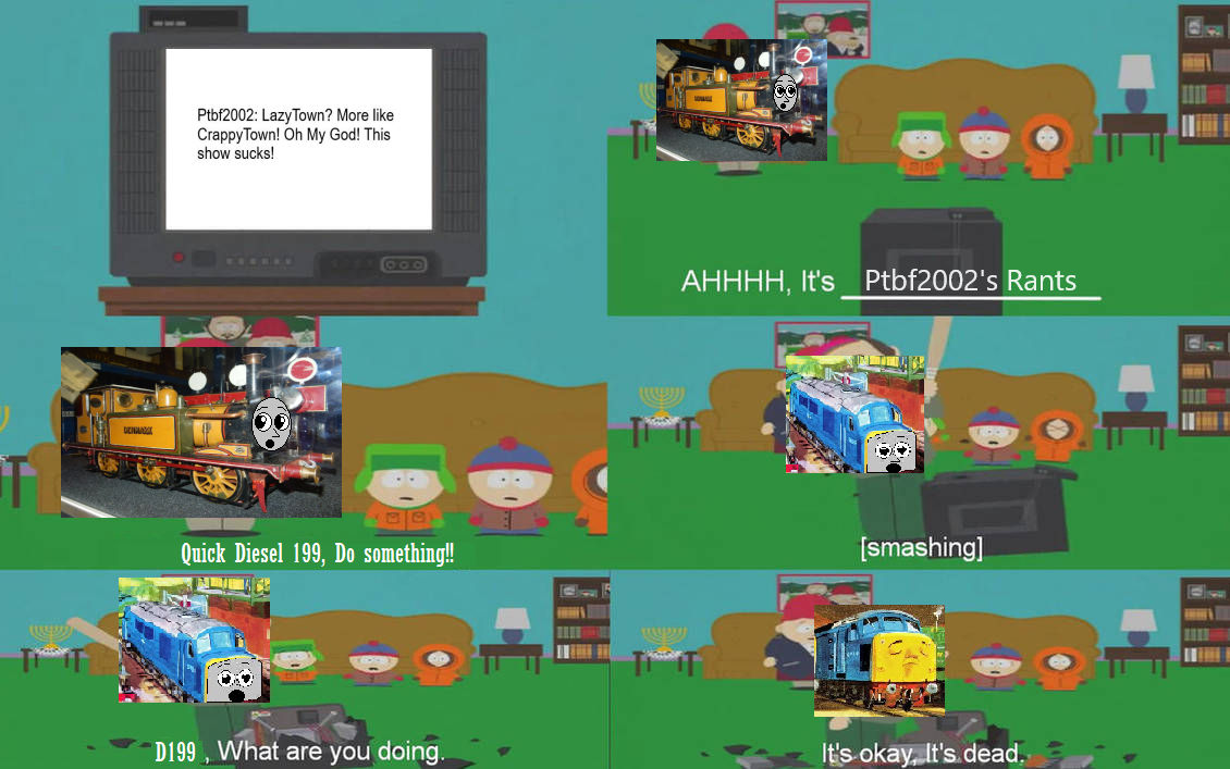 D199 smashes Ptbf2002's Rants by TopGearandTintin2002 on DeviantArt