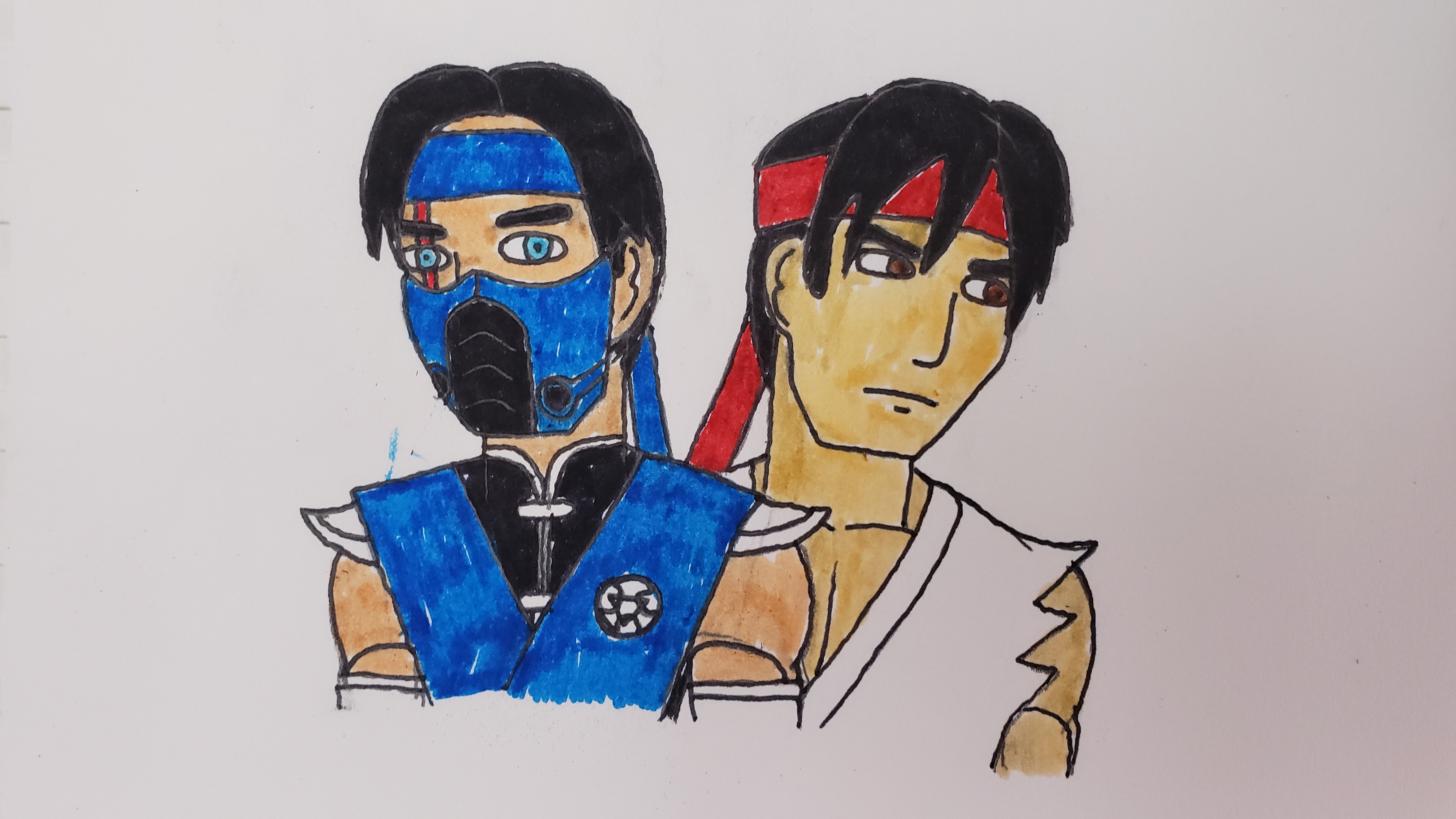 Sub Zero Vs Ryu Ryu and Sub-Zero by RyuKang2TheRevenge on DeviantArt