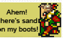 Kefka: Sand on His Boots stamp