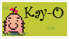 EarthBound: Kay-O stamp by MythicPhoenix