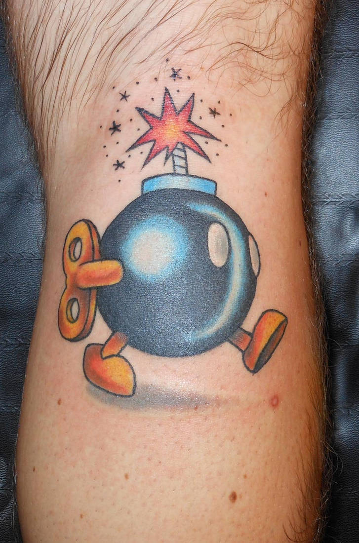 Bobomb tattoo by bjorkmario on DeviantArt