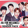 75 /JBJ - MELOMELI Render Pack