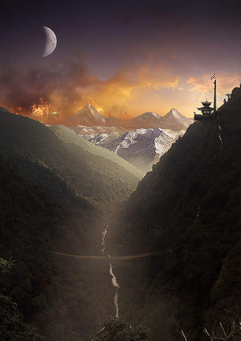 2nd Matte painting practice