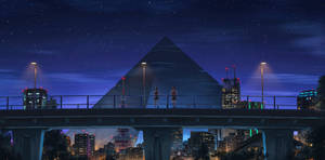 Summer night in Aeriy city