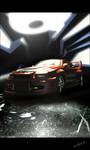 Nissan Skyline GT-R poster by Dekus